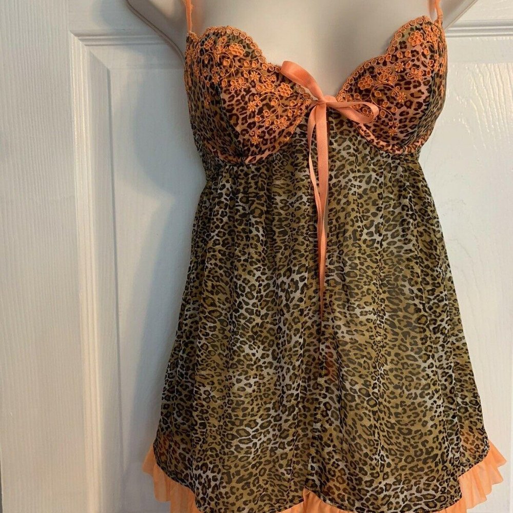 Victoria's Secret Lingerie Chemise Babydoll Bra 34